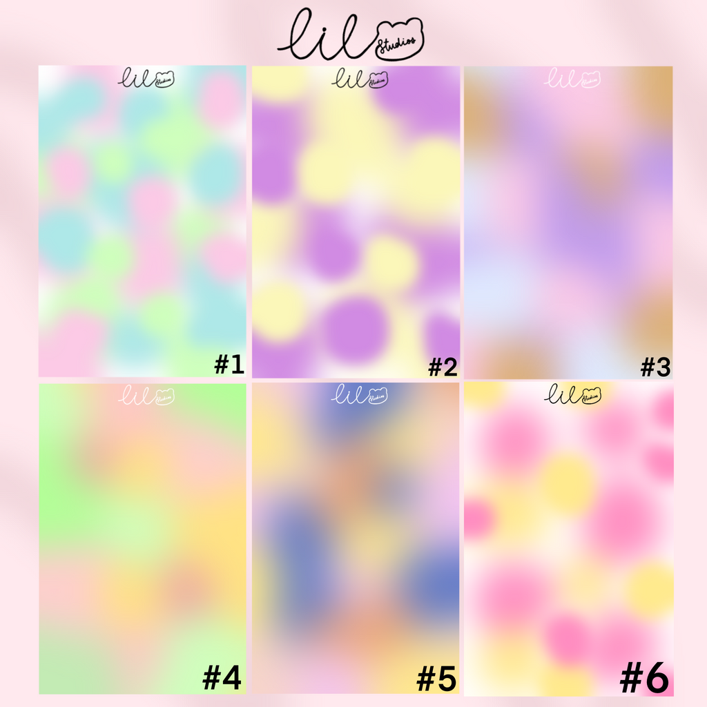 Small Deco sticker sheet