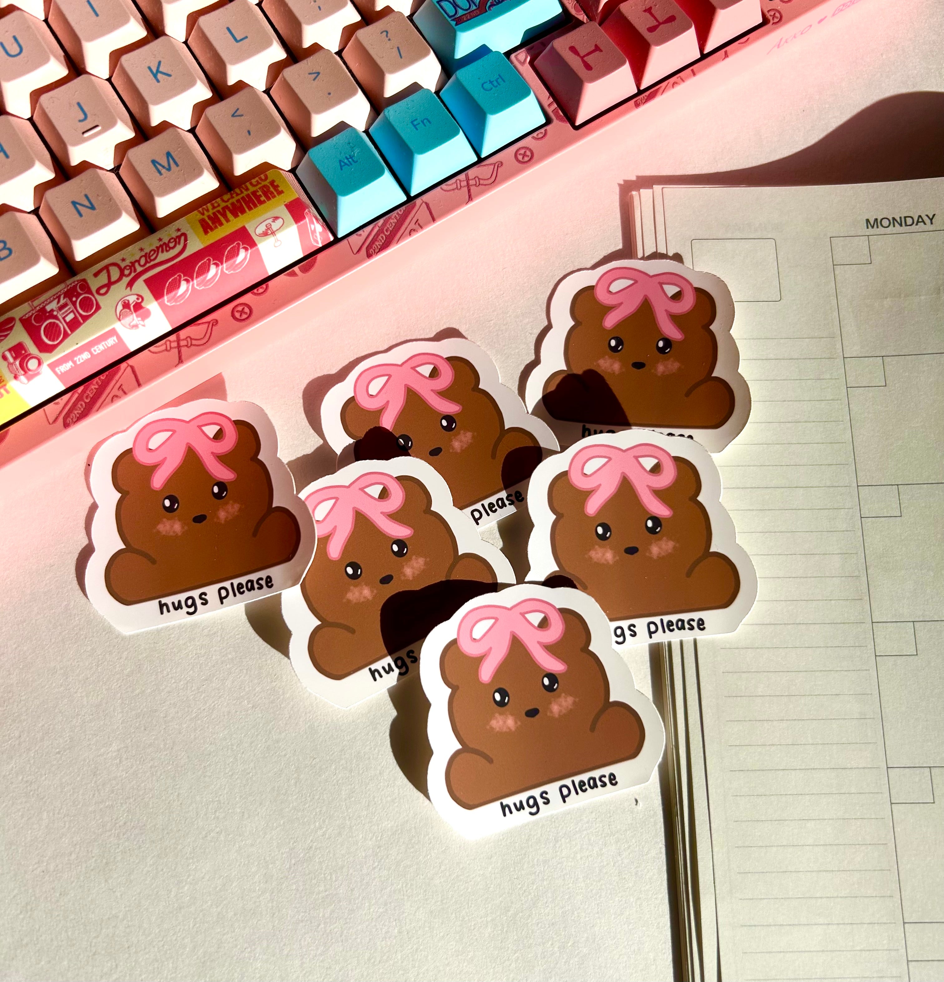 Hugs Please sticker