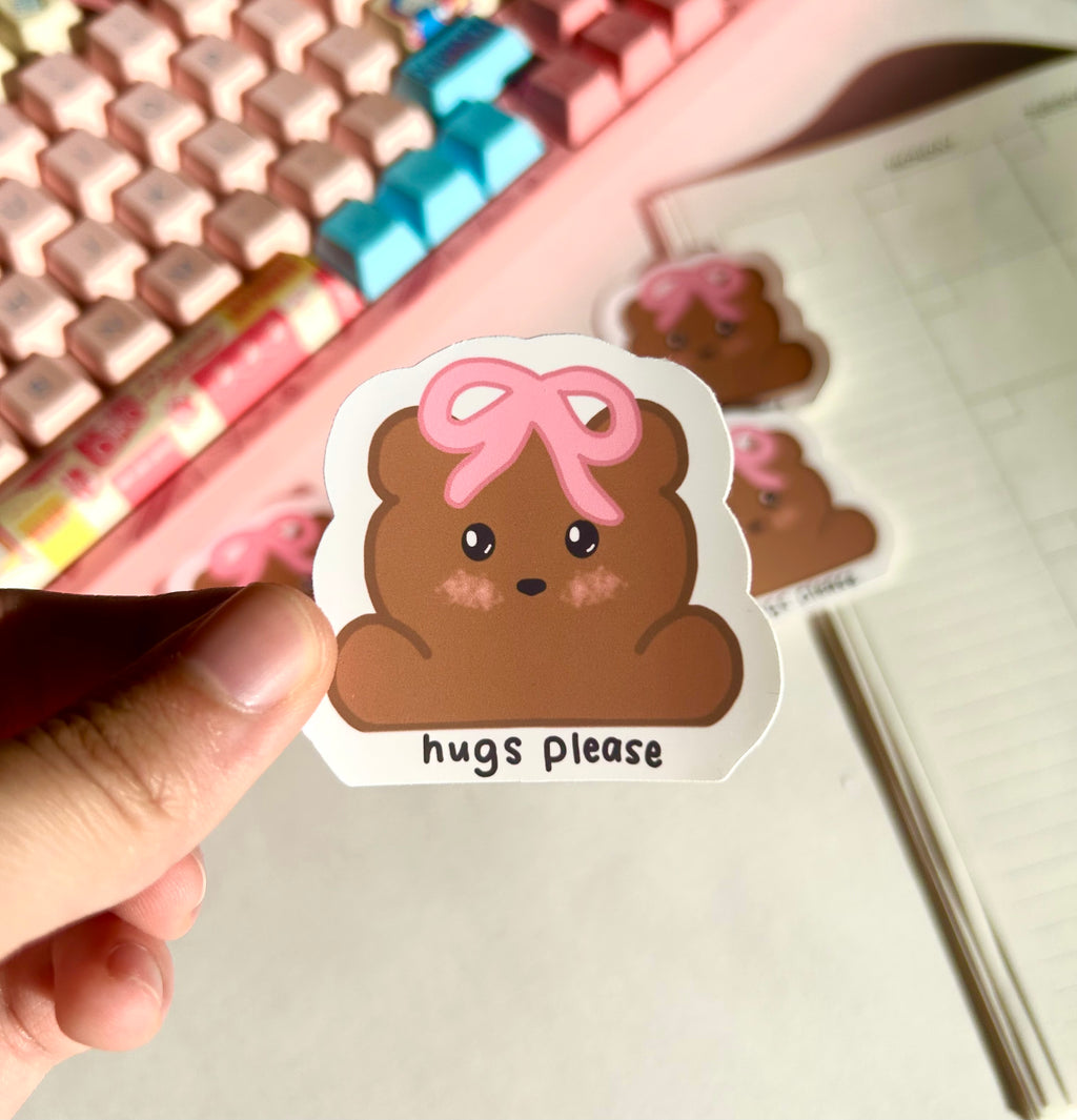Hugs Please sticker