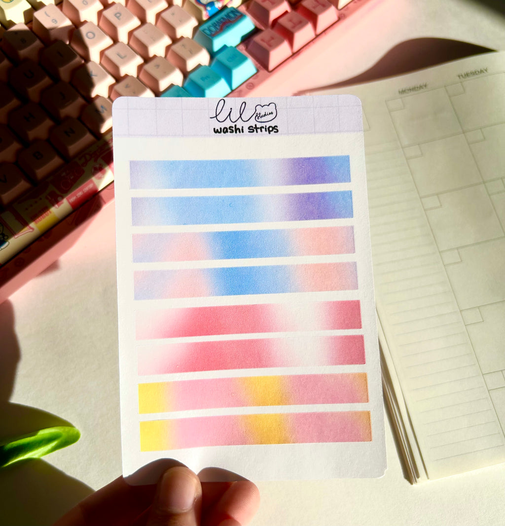 Washi Strips sticker sheet