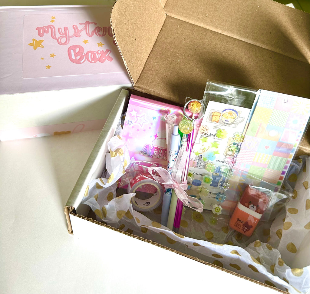Mystery stationery box