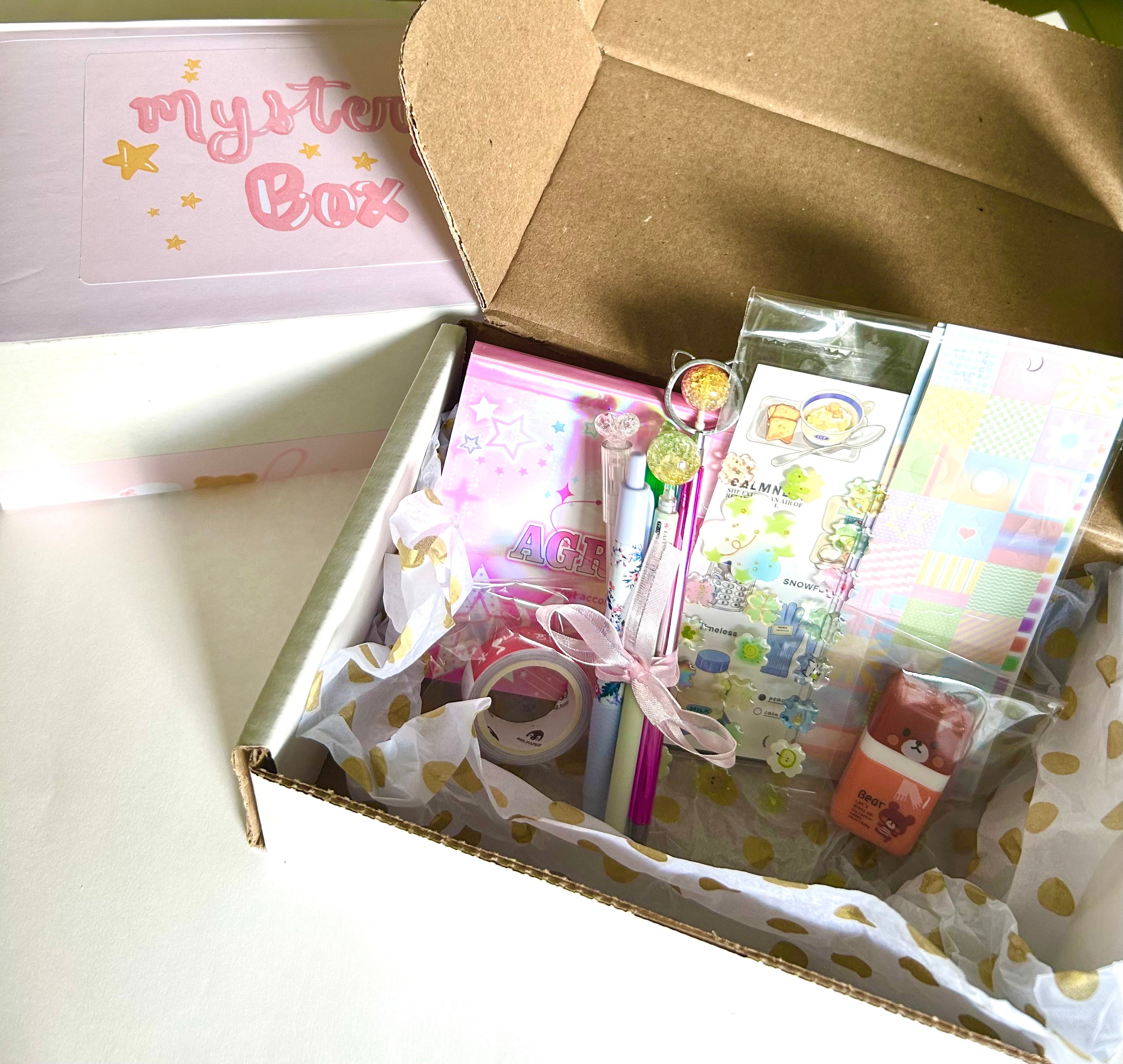 Mystery stationery box