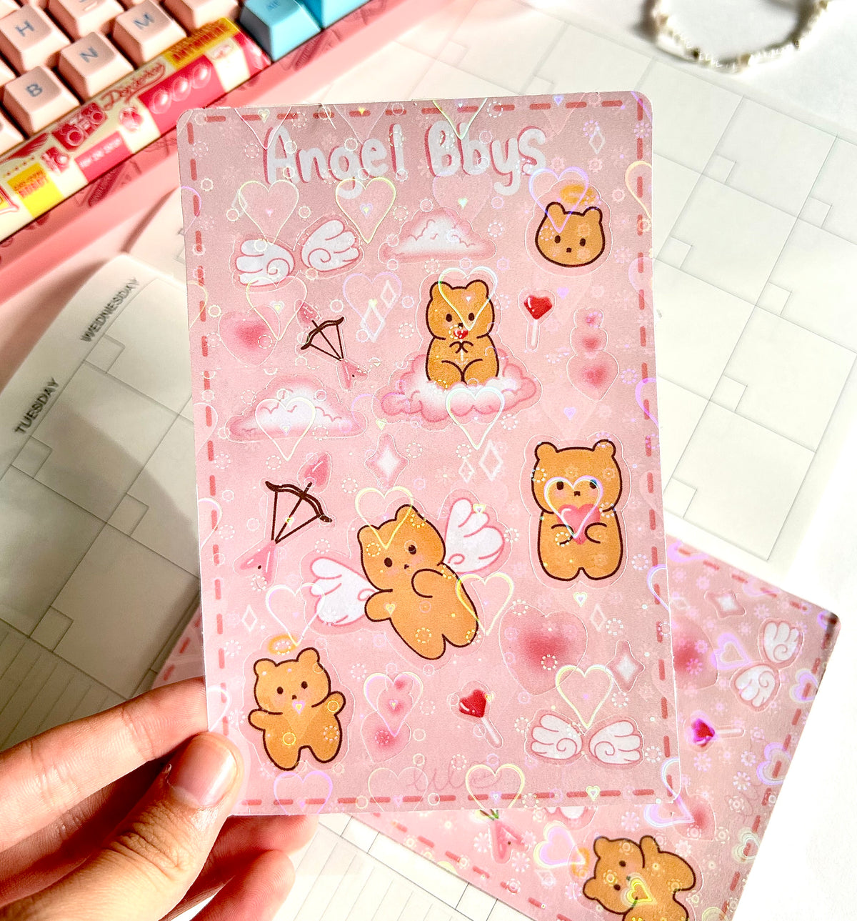 Angel Bbys Sticker Sheet