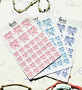 Bows sticker sheet