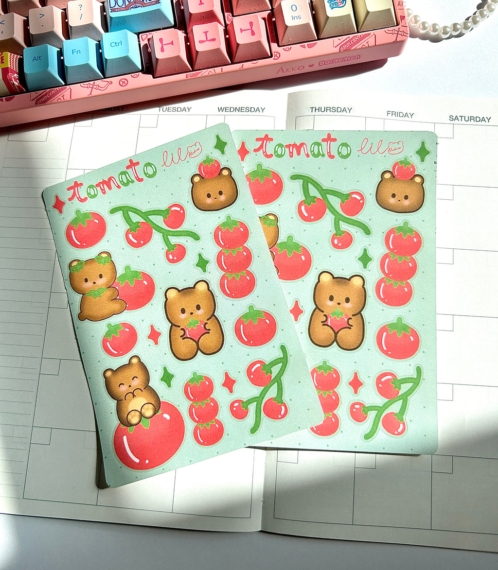 Tomato Sticker Sheet