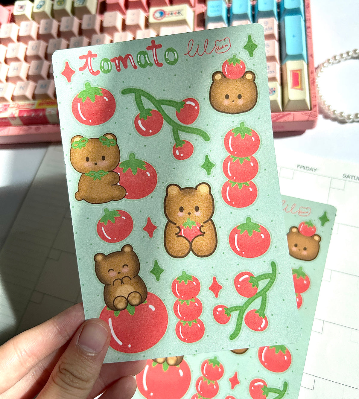 Tomato Sticker Sheet