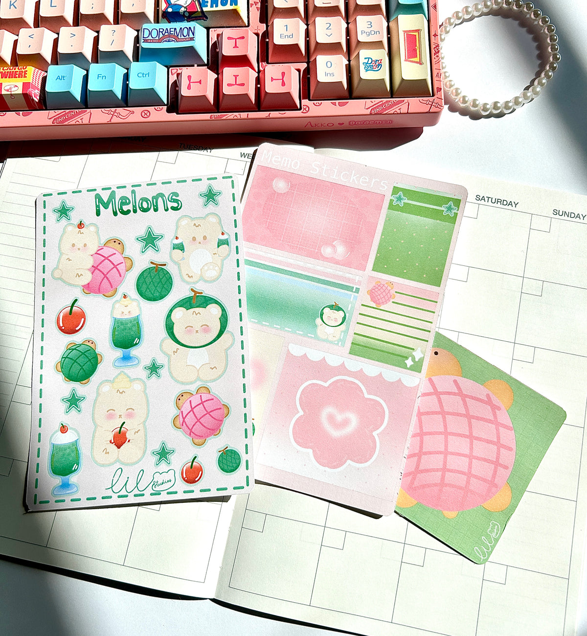 Melons Sticker Sheet