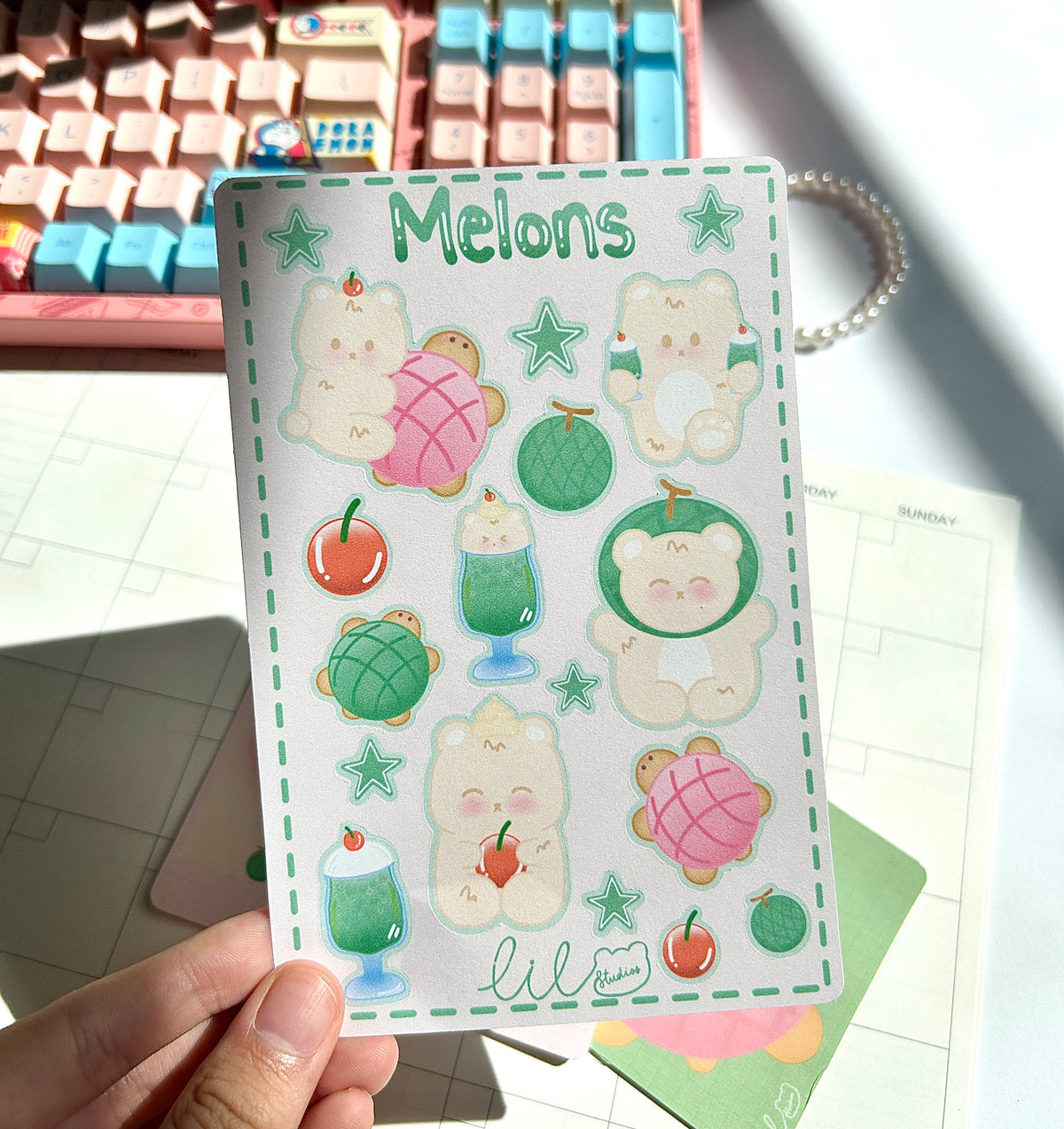 Melons Sticker Sheet